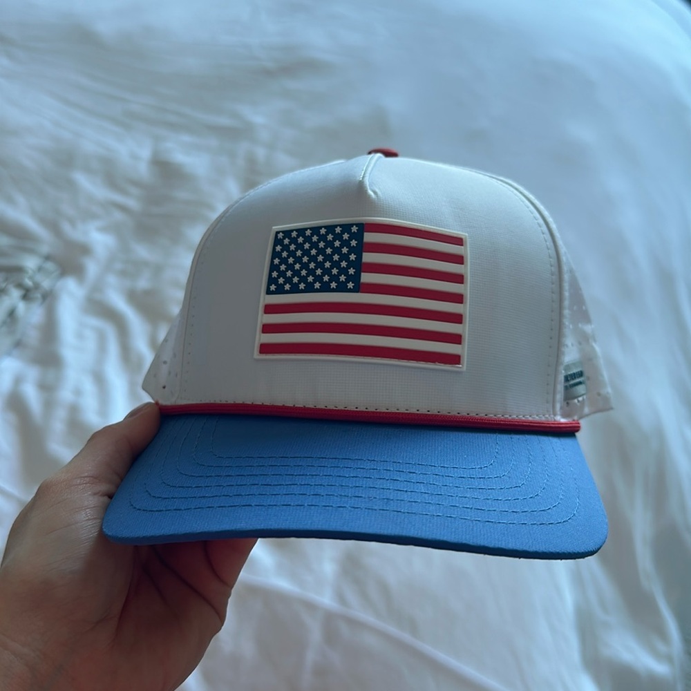 Snapback hat American flag